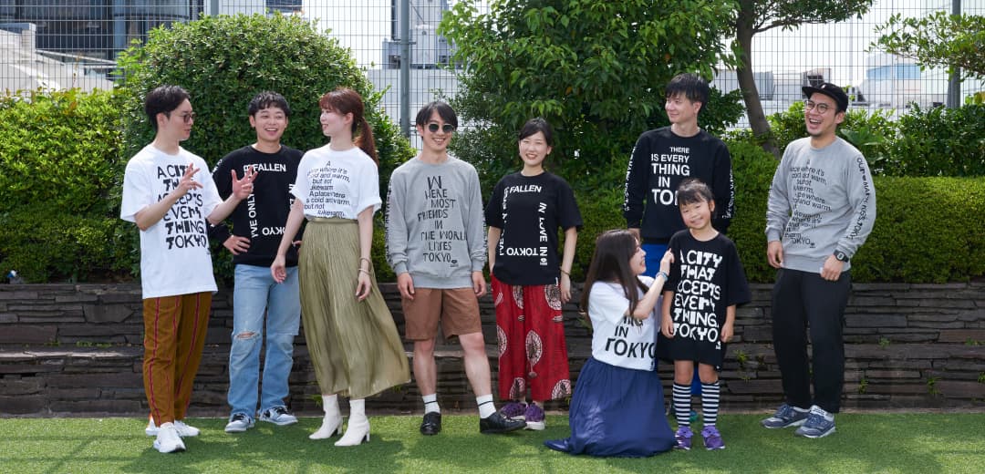 久米繊維工業とコラボレーション。「ISETAN × KISS, TOKYO “TOKYO DESIGN MEETING”」のオリジナルTシャツ&スウェットが誕生!のメインビジュアル