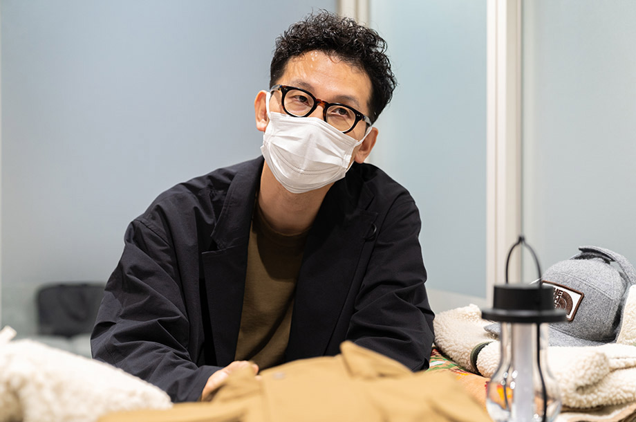 岡田さんが話しているときの画像