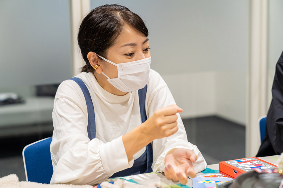 菊地さんが説明しているときの画像