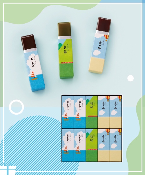 ＜とらや＞夏パッケージ小形羊羹の画像