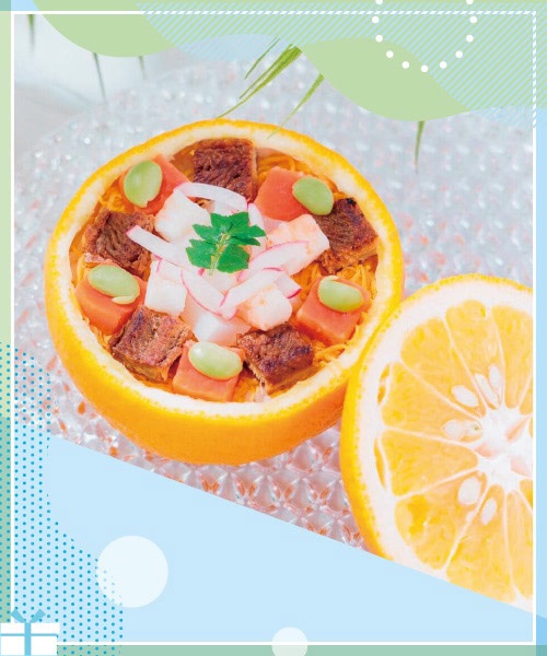 ＜有職＞夏かん寿司の画像