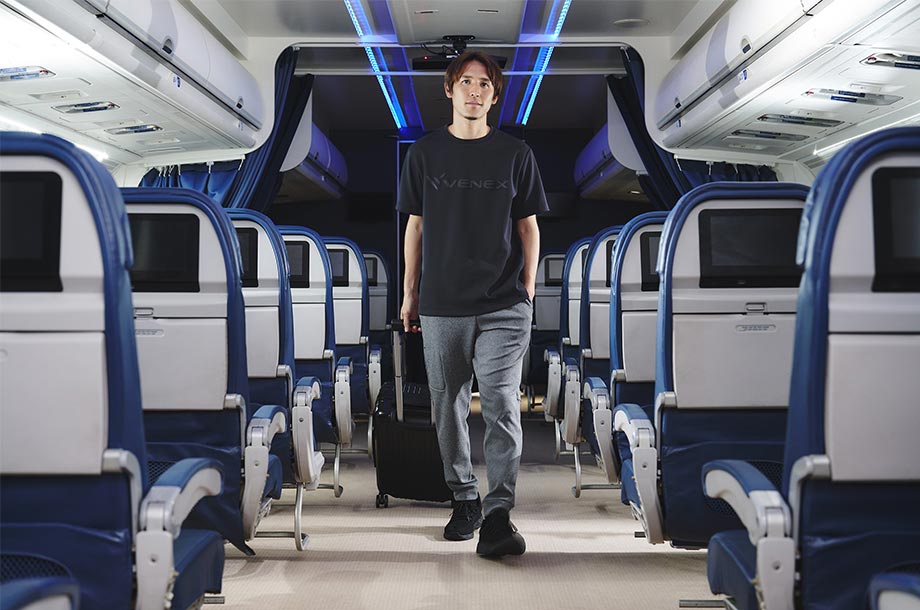 リカバリームーヴシリーズの着用シーン画像