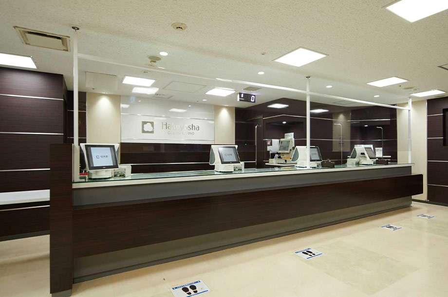 店頭カウンターの画像