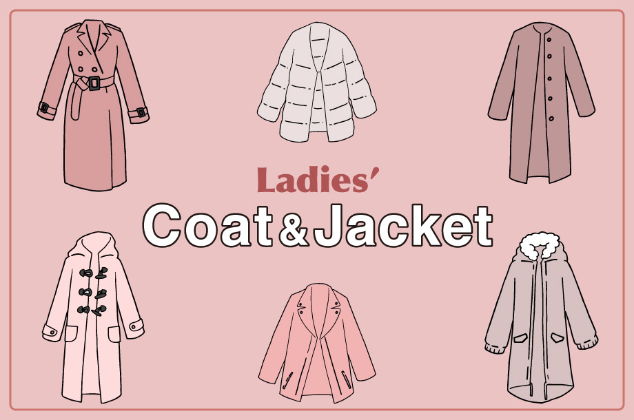 トレンド レディースコート・ジャケット特集メインビジュアル