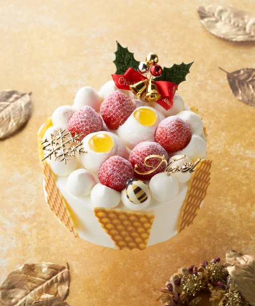 ＜パティスリーQBG＞はちみつノエルショートケーキの画像