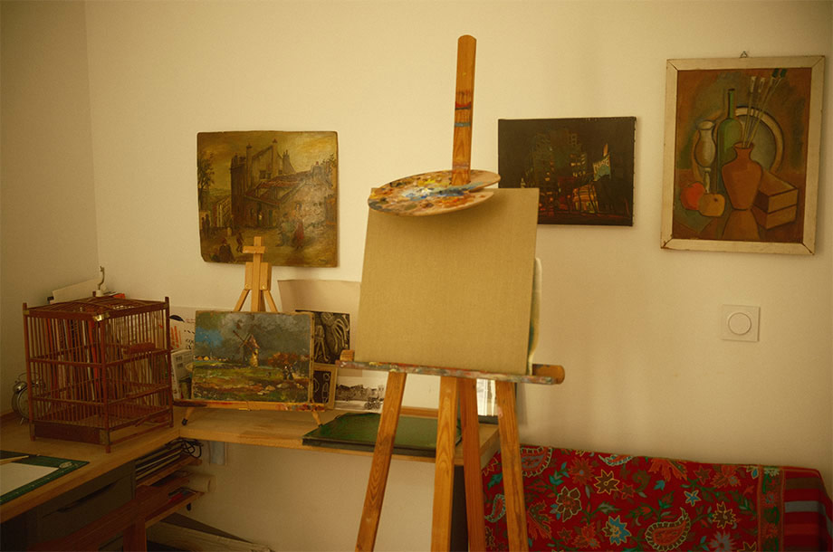 フランスで購入した絵 フランスで購入した絵画