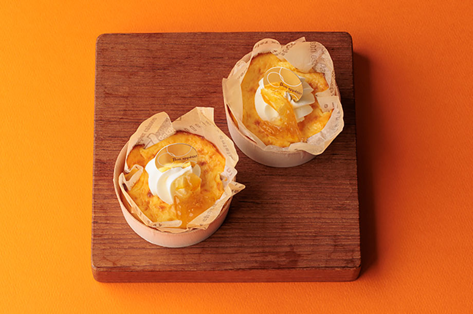 ＜ブールミッシュ＞柚子のバスク風チーズケーキの画像