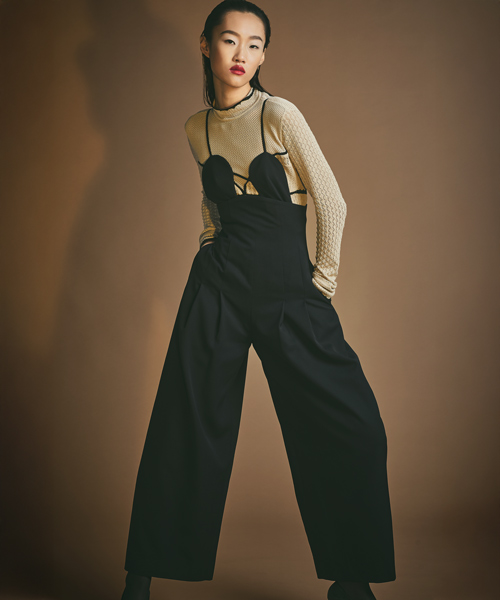 FETICO フェティコ ジャンプスーツ 襟レース FETICO(フェティコ)の2WAY