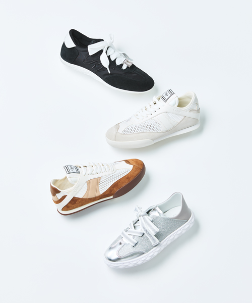 ベーシックスニーカーの集合画像