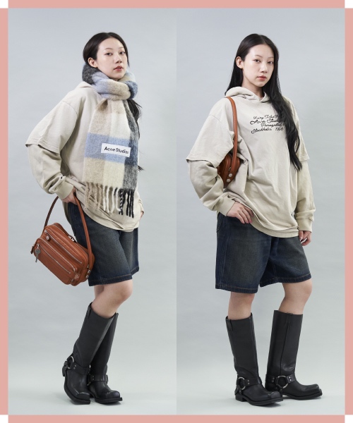 アクネ ストゥディオズ＞が彩る、2025秋冬を楽しむマフラー