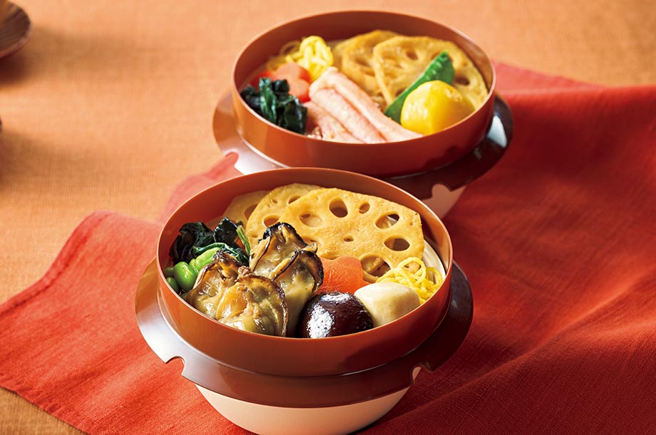 ＜高野商店＞加賀野菜と2種の海鮮釜めしセットの画像