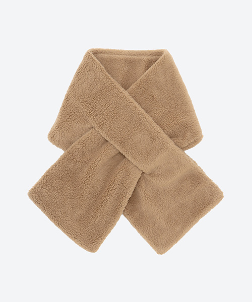 <スロー> ショールマフラー HAZEL_Poodle Boa Shawlの画像