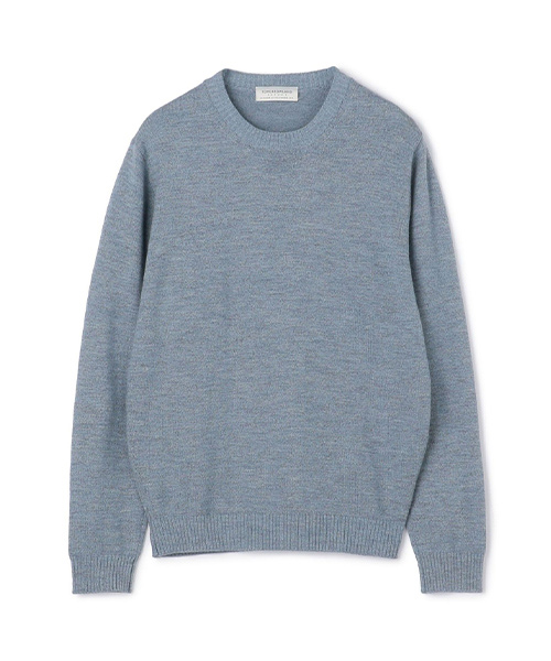 【DECEMBERMAY】Men's セーター（サイズ選択） DECEMBERMAY ディセンバーメイ メンズ Asymmetric color knit 超