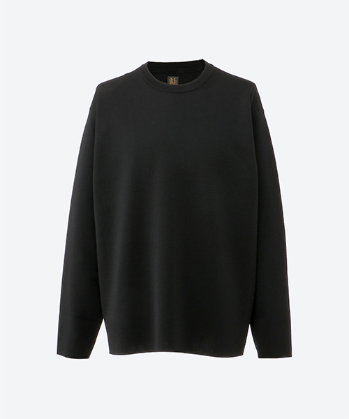 ＜バトナー＞ハイゲージウールスムースクルーネックセーターの商品画像