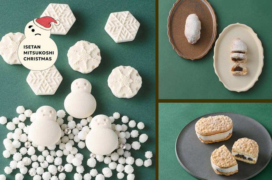【菓遊庵 旬歳時記】サンタやトナカイ、ゆきだるまなど、目にも楽しいクリスマスのお菓子をご紹介