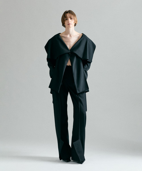 未使用 タグ付き YOHEI OHNO ヨウヘイオオノ Cape Dress 未使用 タグ付き YOHEI OHNO ヨウヘイオオノ Cape Dress YOHEI OHNO