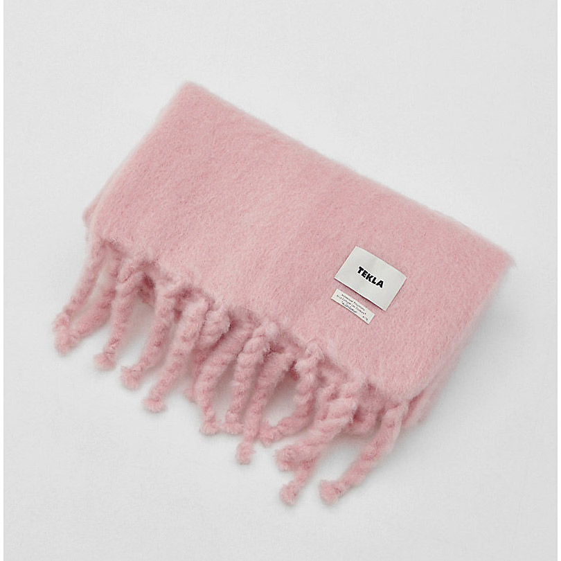 ＜テクラ＞モヘヤブランケット Rose Vifの画像