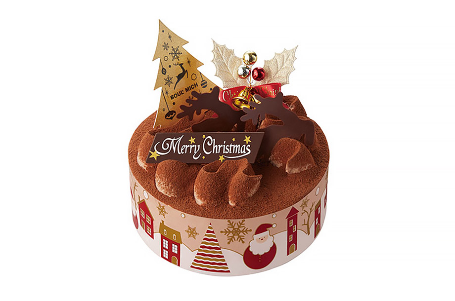 クリスマス・ショコラケーキの画像