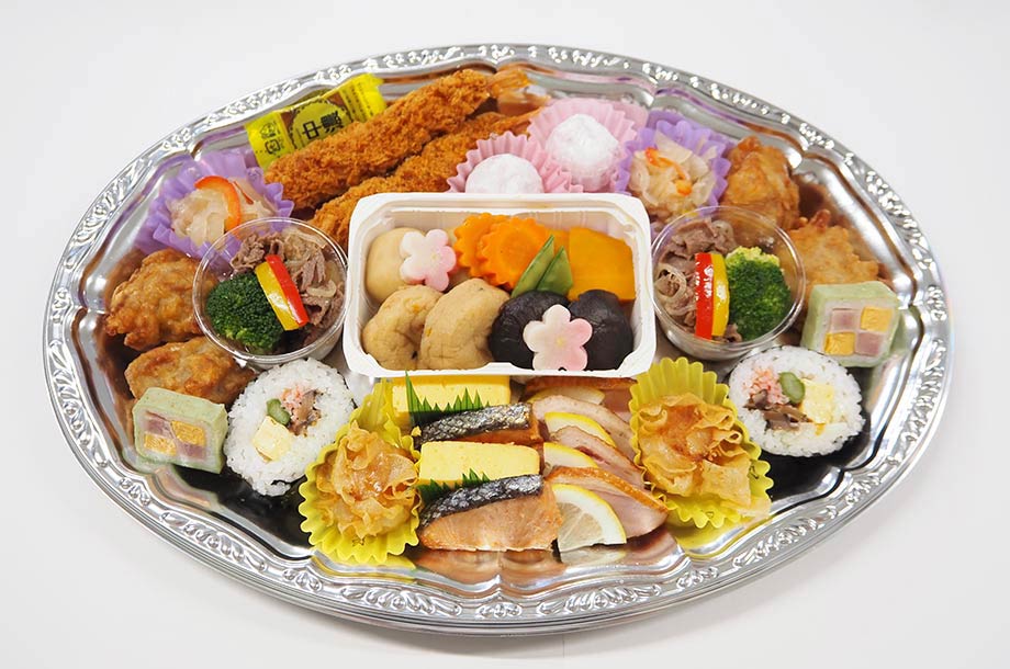 ゆしま扇のクリスマスオードブルの画像