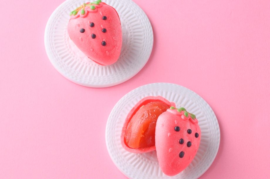 島根＜吉岡製菓＞いちころか いちご白あんの画像