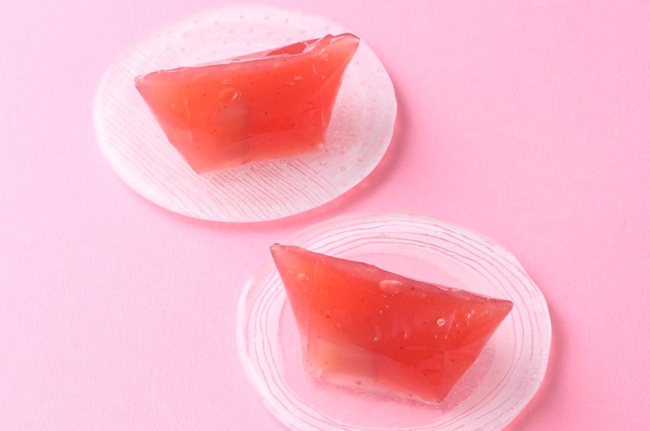 石川＜山中石川屋＞くず菓子 いちごみるくの画像