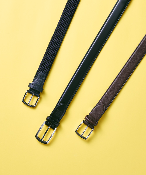 【ベルト】体の中心につけるベルトは、身も心も引き締めてくれるアイテムの画像