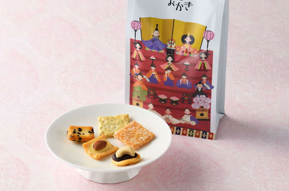 岐阜＜福あられ本舗＞ひなおかきの画像