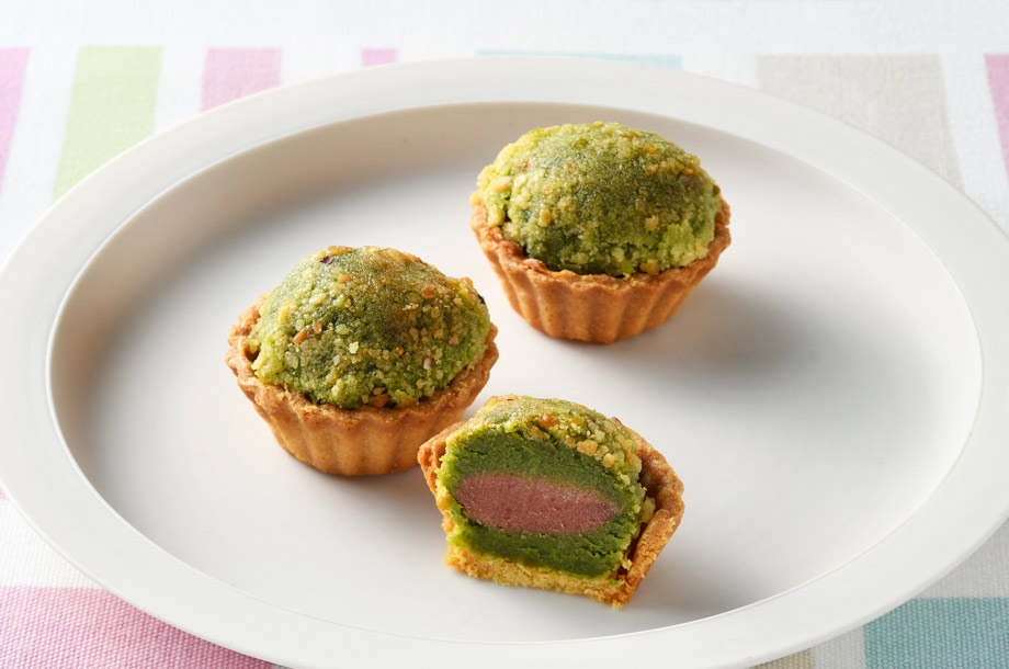 長野<信州里の菓工房>木苺とピスタチオの焼きモンブランの画像