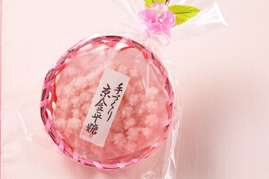 京都＜緑寿庵清水＞桜の金平糖の画像