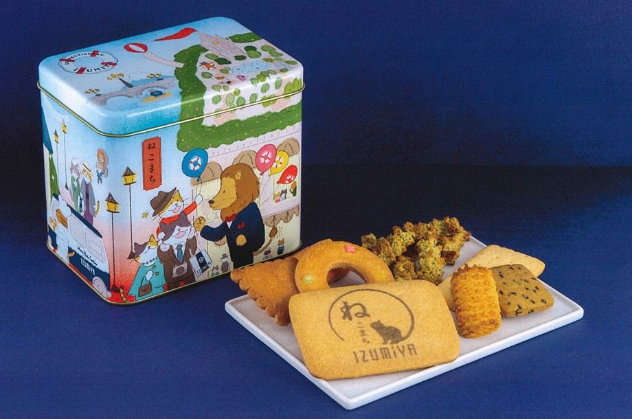 東京＜泉屋東京店＞ねこまち缶【ハイカラ編】　の画像