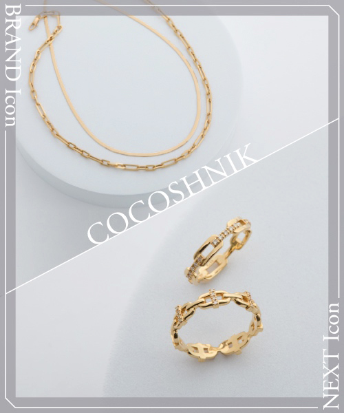 ＜ココシュニック＞ネックレス・リングの商品画像
