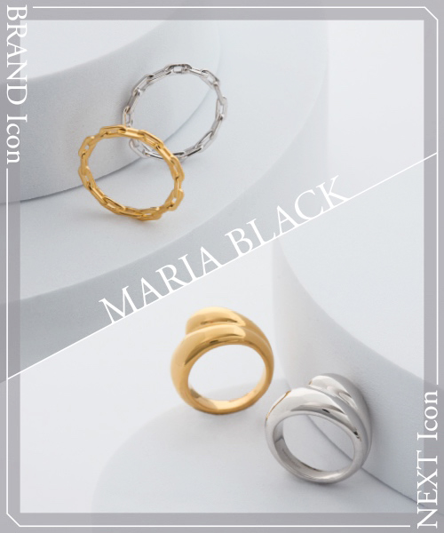 ＜マリアブラック＞リングの商品画像