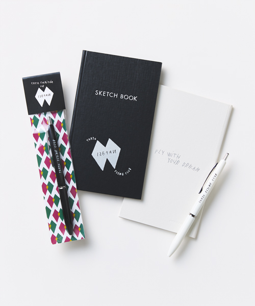 ＜TOKYO FLYING CLUB＞ ノートブックとボールペンの画像