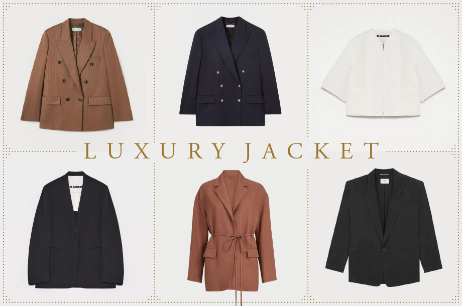 大人のシーンにふさわしいのは？春だから選びたい主役級ラグジュアリージャケット