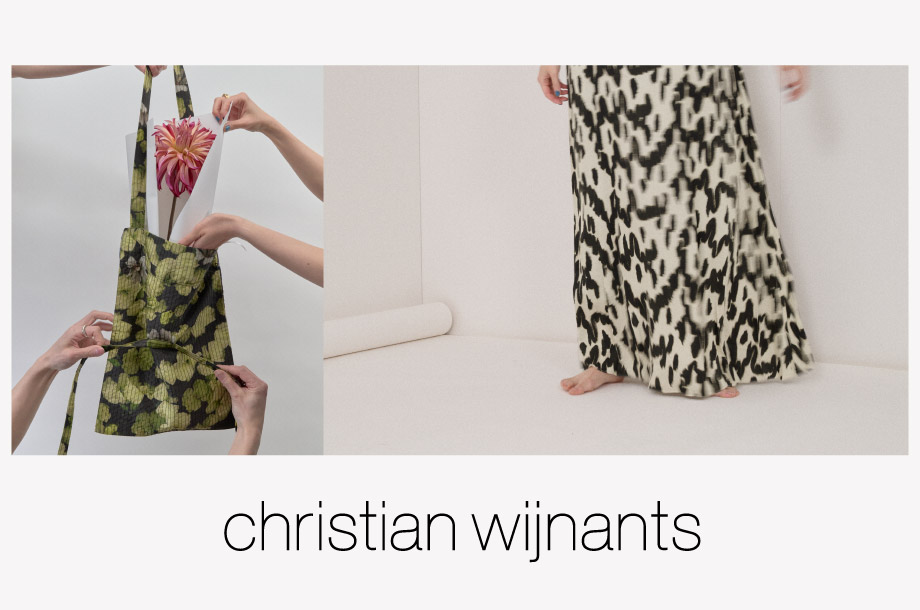 ＜Christian Wijnants＞26SS COLLECTION POP UPのバナー