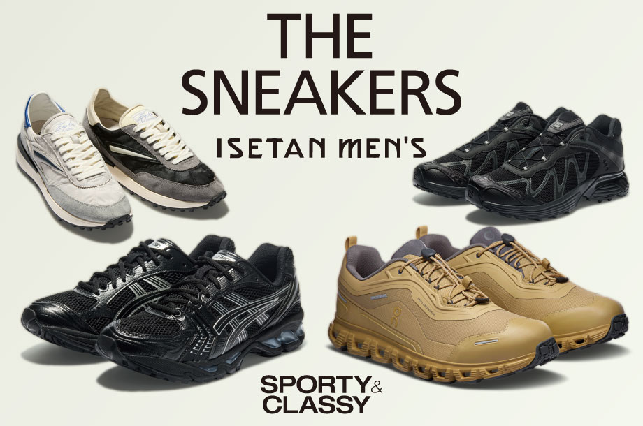 THE SNEAKERS “いま”を走るスニーカーガイド