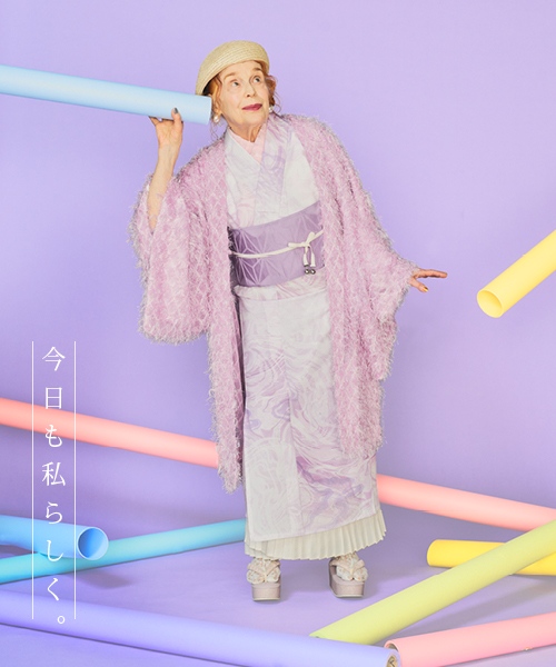 Classic and Playfulな商品着用画像