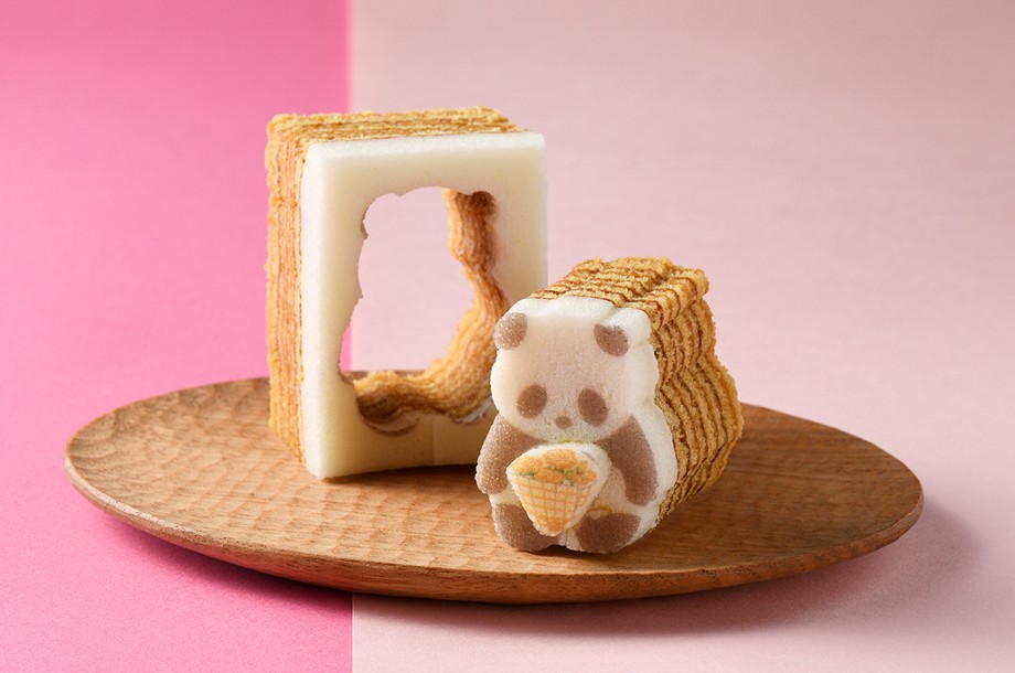 東京＜カタヌキヤ＞花束パンダバウムの画像