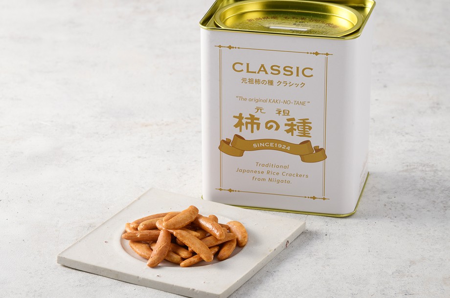 新潟＜浪花屋製菓＞元祖柿の種CLASSICの画像
