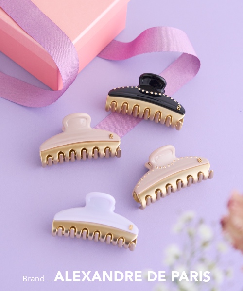 ＜ALEXANDRE DE PARIS/アレクサンドル ドゥ パリ＞ヘアクリップの画像
