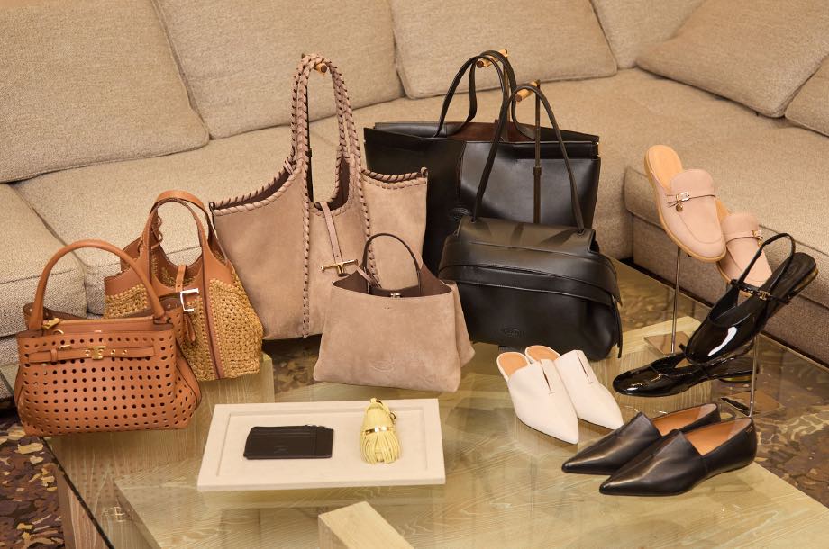 トッズのアイテムが並んだ画像