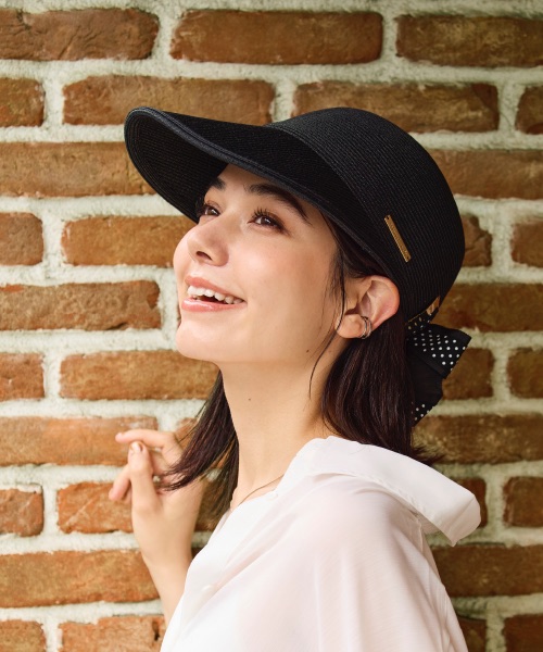 アシーナ ニューヨーク キャップ着用画像