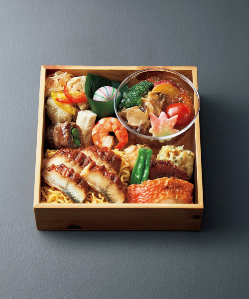 ＜京料理 美濃吉＞国産鰻ご飯の彩り御膳(冷凍)の画像