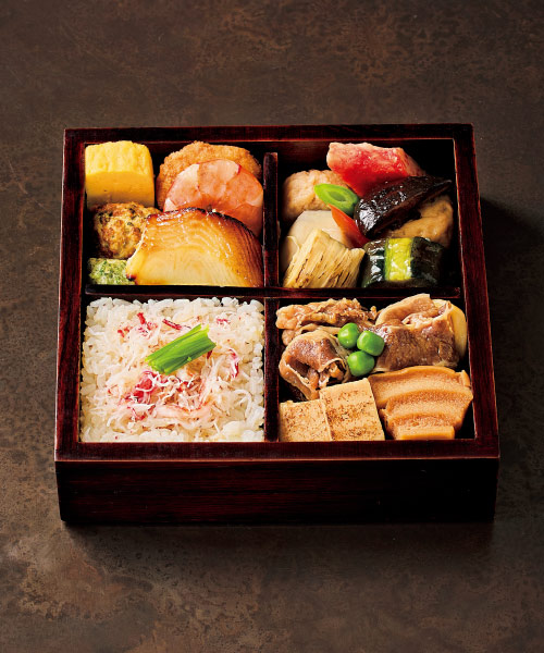 ＜日本料理なだ万＞料亭の彩り弁当(冷凍)の画像