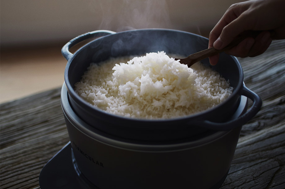 『RICE POT』は白米はもちろん玄米も得意の画像