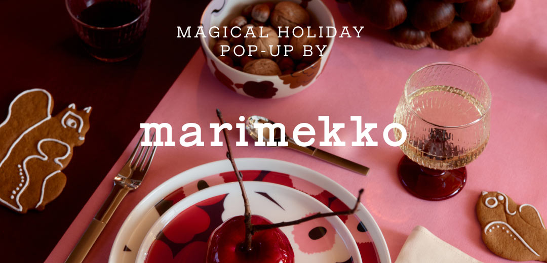 Magical holiday pop-up by Marimekko | 三越伊勢丹オンラインストア