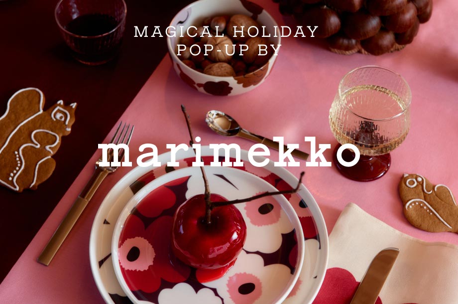 Magical holiday pop-up by Marimekko