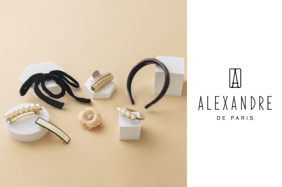 華やかで上品なデザインが魅力。 ＜アレクサンドル ドゥ パリ＞の「タイムレスコレクション」シリーズメインビジュアル
