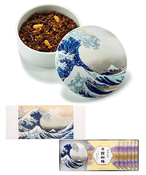 ＜錦松梅＞冨嶽三十六景 神奈川沖浪裏 錦松梅の画像