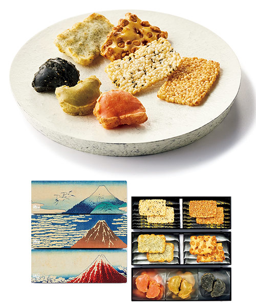 ＜赤坂柿山＞冨嶽三十六景 相州梅沢左・凱風快晴・山下白雨 赤坂あわせ 富士の画像